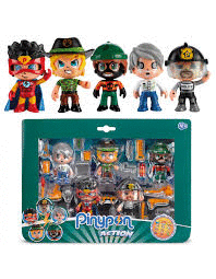 PINYPON  ACTION PACK 5 FIGURAS