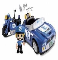 coche policía pinypon