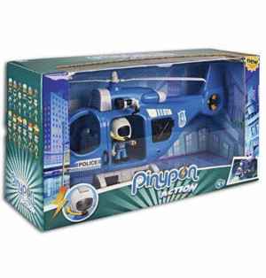 PINYPON ACTION HELICOPTERO POLICÍA