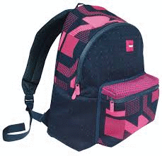 MOCHILA MILAN TELA ROSA