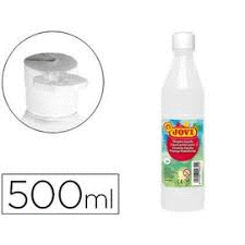 TEMPERA LIQUIDA JOVI BLANCA 500 ML.