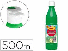 TEMPERA LIQUIDA VERDE JOVI  500 ML.