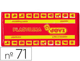 PLASTILINA JOVI 150 GR. ROJO