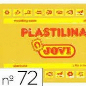 PLASTILINA JOVI 350 GR. AMARILLO CLARO 