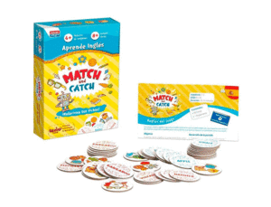 JUEGO DE CARTAS MATCH AND CATH EDAD:+ DE 4 AÑOS