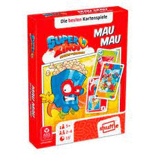 JUEGO SUPERZINGS  MAU MAU EDAD: + DE 5 AÑOS - 2-4