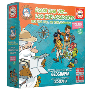 JUEGO ERASE UNA VEZ...LOS EXPLORADORES EDAD: + DE 6 AÑOS- JUGADORES. 2-4