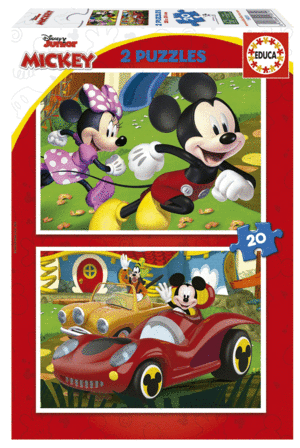 PUZZE 2*20 PIEZAS MICKEY