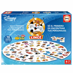 JUEGO EL LINCE EDICIÓN DISNEY EDAD: 4-7 AÑOS