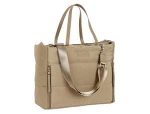 BOLSO PORTADOCUMENTOS CON BOLSILLO 14,1´´ MOOS CAPSULA CAMEL 44*36 CM