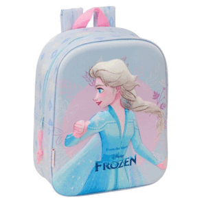 MOCHILA GUARDERIA 3D FROZEN 27X22CM