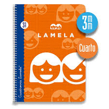 BLOC A/5 LAMELA 40 HOJAS  3 MM  ESPIRAL 