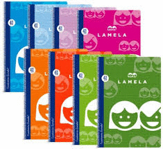 BLOC Fº LAMELA 80 HOJAS  4 MM. CUADROVIA 