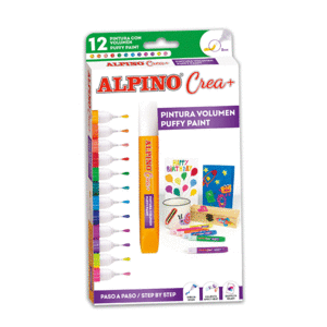 PINTURA DE VOLUMEN ALPINO 12 COLORES