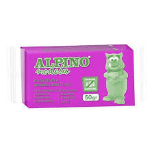 PLASTILINA ALPINO 50 GR. ROSA SIN GLUTEN