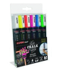 ROTULADORES TIZA LIQUIDA 6 COLORES