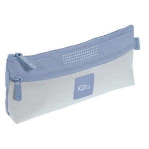 PORTATODO ESCOLAR KURU3 AZUL 2 CREMALLERAS