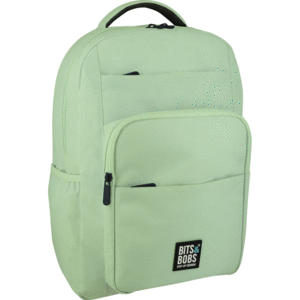 MOCHILA ESCOLAR 48 CM. BITS & BOBS COLOR MENTA 2 CREMALLERAS