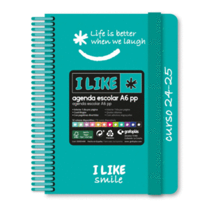 AGENDA ESCOLAR 24-25 I LIKE  DÍA PÁGINA A/6