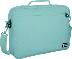 MOCHILA EXTRAESCOLAR 40*34 BITS & BOTS VERDE LAVANDA
