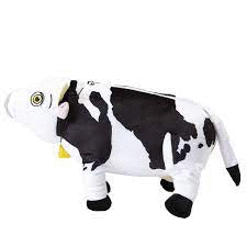 VACA PELUCHE COJIN LA GRANJA DE ZENON EDAD: + DE 1 AÑO