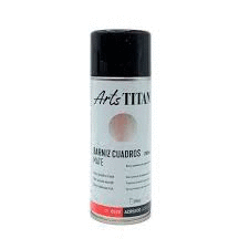 BARNIZ MATE SPRAY PARA OLEO TITAN 200 ML.