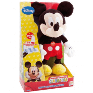 PELUCHE HAPPY SOUND MICKEY EDAD: + DE 18 MESES