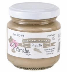 PINTURA A LA TIZA COLOR PARDO AMELIE 120 ML.