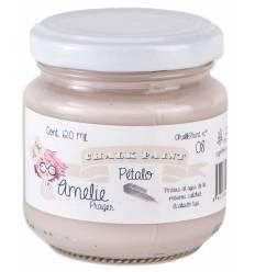 PINTURA A LA TIZA COLOR ROSA PÉTALO AMELIE 120 ML.