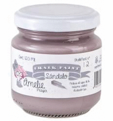 PINTURA A LA TIZA COLOR SÁNDALO AMELIE 120 ML.
