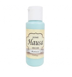 PINTURA ACRILICA AZUL TIFFANY HAUSA 60 ML.