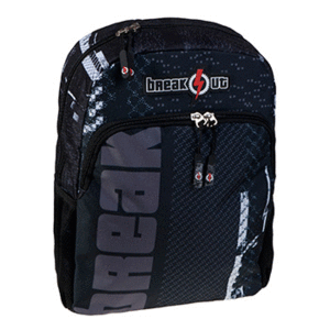 MOCHILA ESCOLAR 40 CM.2 CREMALLERAS BREAT UT