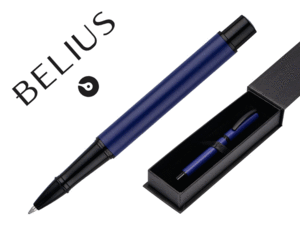 BOLÍGRAFO BELIUS TURBO COLOR AZUL MARINO