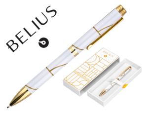 BOLÍGRAFO BELIUS DUALITA BLANCO