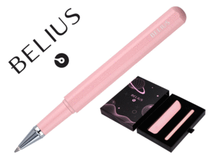 ROLLER BELIUS SPACE COLOR ROSA CON FUNDA SIMIL PIEL