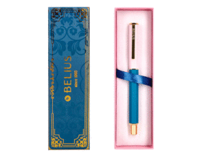 BOLÍGRAFO BELIUS MACARON BLISS COLOR ROSA/AZUL