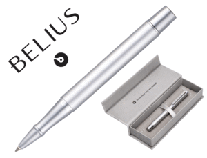 BOLÍGRAFO BELIUS COLOR PLATEADO