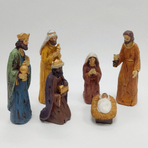 NACIMENTO POLIRESINA 16 CM. 6 FIGURAS