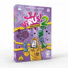 JUEGO DE CARTAS VIRUS 2 JUGADORES 2-6 EDAD. + DE 8 AÑOS