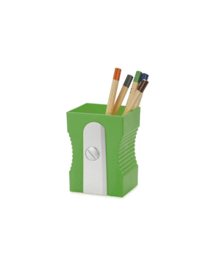 LAPICERO SACAPUNTAS VERDE