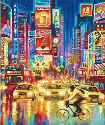 PINTAR POR NÚMEROS EN LIENZO DE 40*50 CM. AMAZING TIMES