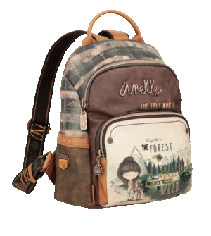 BOLSO MOCHILA ANEKKE SINTÉTICO 39*32 CM. COLECCIÓN CANADA
