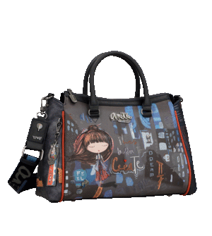 BOLSO ASA CORTA  ANEKKE  SINTÉTICO COLE.CONTEMPORANY 27*36 CM