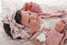 MUÑECA ANTONIO JUAN RECIEN NACIDA PIPA 40 CM.