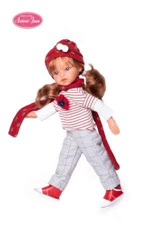MUÑECA ANTONIO JUAN EMILY MODERM 33 CM.