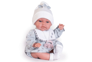 MUÑECA ANTONIO JUAN 34 CM. RECIÉN NACIDA BABY TONETA