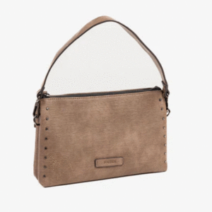 BOLSO BANDOLERA MARRON POLIPIEL 27*17*10 MATTIES