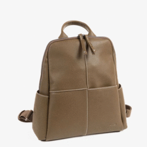 MOCHILA COLOR VERDE CAQUI 35*28*10 CM MATTIES