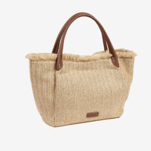 BOLSO MOJACAR NATURAL MATTIES POLIPIEL 43 X 28 CM