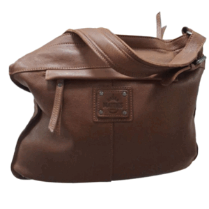 BOLSO CUERO AUTENTICO EVA LEATHER MATTIES MARRON